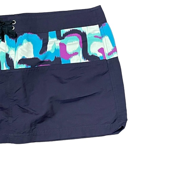 Patagonia Plus Size Board Skirtie Mini Skirt Drawstring Surf Swim Women 14 - Picture 4 of 8